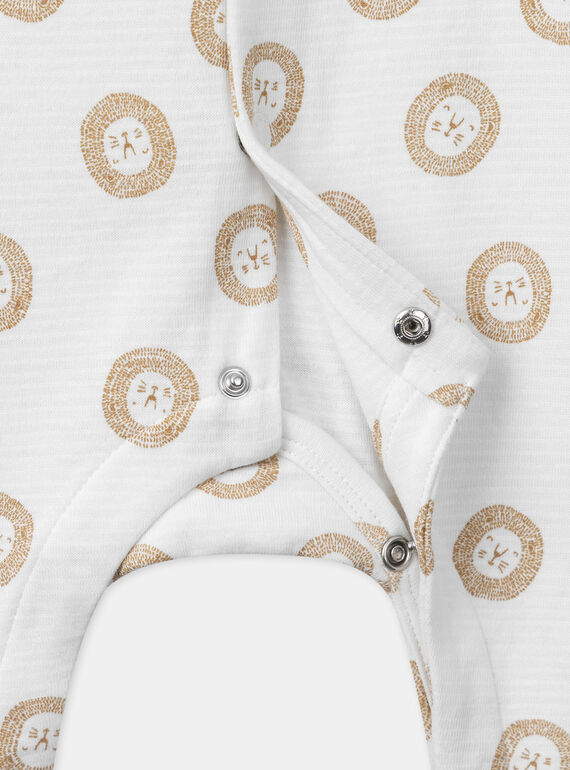 Off white BABYGROW MEBASTIEN / 25E5BGF1GRE001