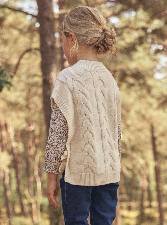 Ivory PONCHO NLEPOETTE / 25H2PFT1PON005