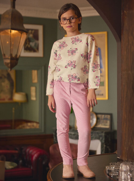 Pink PANTS LADOSETTE / 24H2PFQ1PAND329