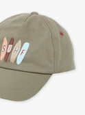 Khaki twill cap FICHAPAGE / 23E4PGD1CHA628