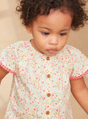 Beige floral blouse KASOLENE / 24E1BFO1CHE001