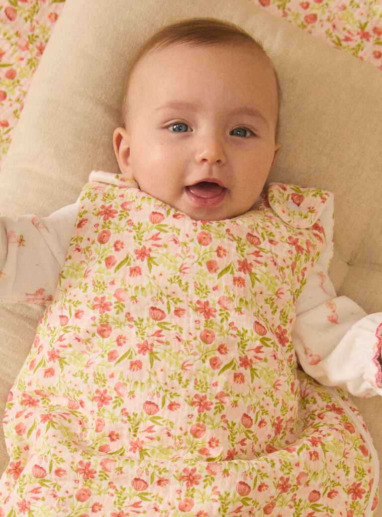 White BABY SLEEPING BAG MONALISA / 25E0AF12TUR000