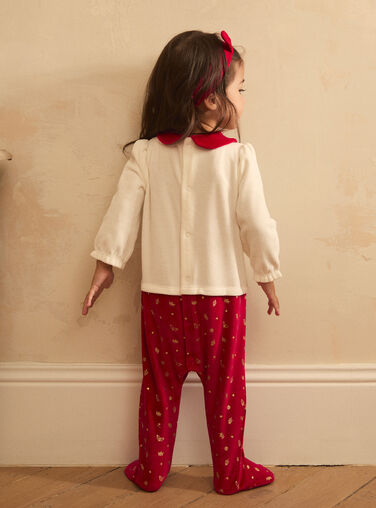 Off white BABYGROW LEDANIELA / 24H5BFF1GRE001