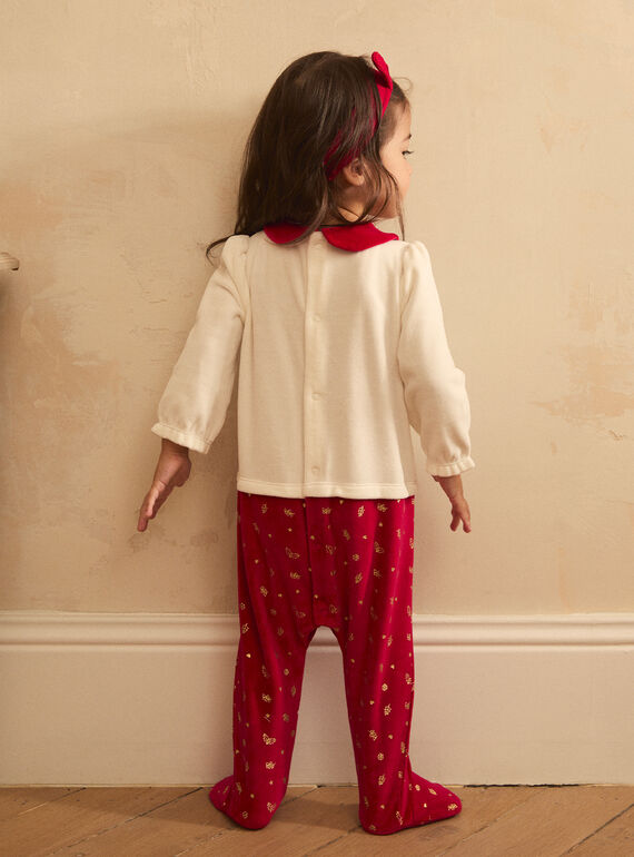 Off white BABYGROW LEDANIELA / 24H5BFF1GRE001