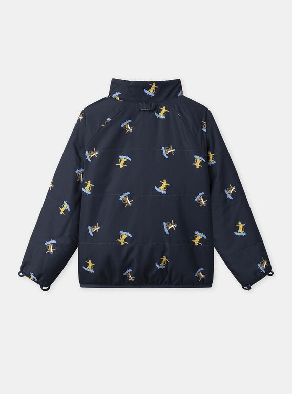 Greyish blue RAINCOAT NINIRAGE / 25H3PGE1IMP205