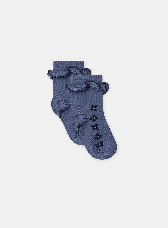 Greyish blue SOCKS NAJENIFER / 25H4BFQ2SOQ205
