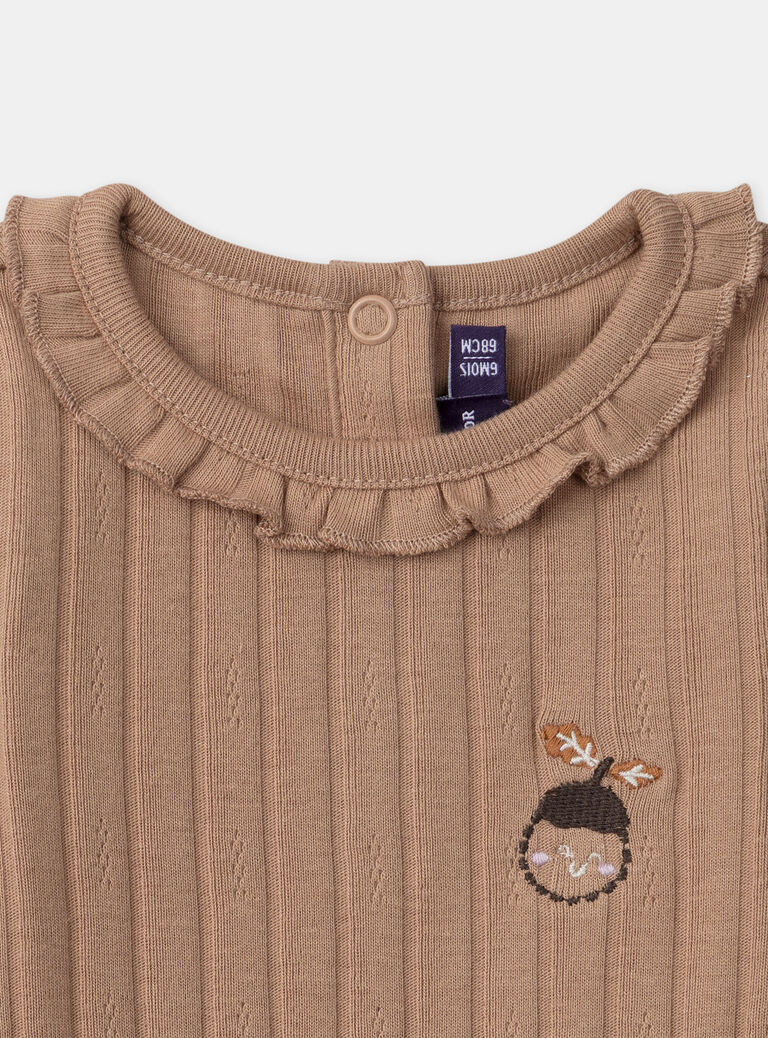 Beige BODYSUIT NALUDIVINE / 25H1BFT1BODI814