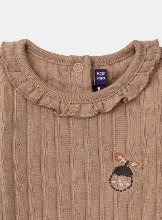 Beige BODYSUIT NALUDIVINE / 25H1BFT1BODI814