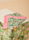 Cat and flower print Scarf KOIFOLETTE / 24E4PFP1ECHG606