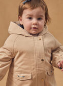 Beige PARKA NIMAUD / 25H1BFE1PAR080