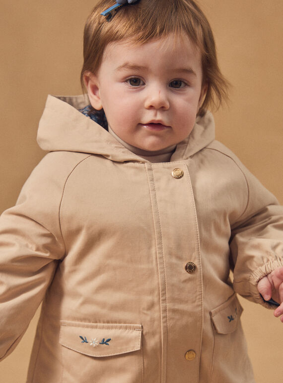 Beige PARKA NIMAUD / 25H1BFE1PAR080