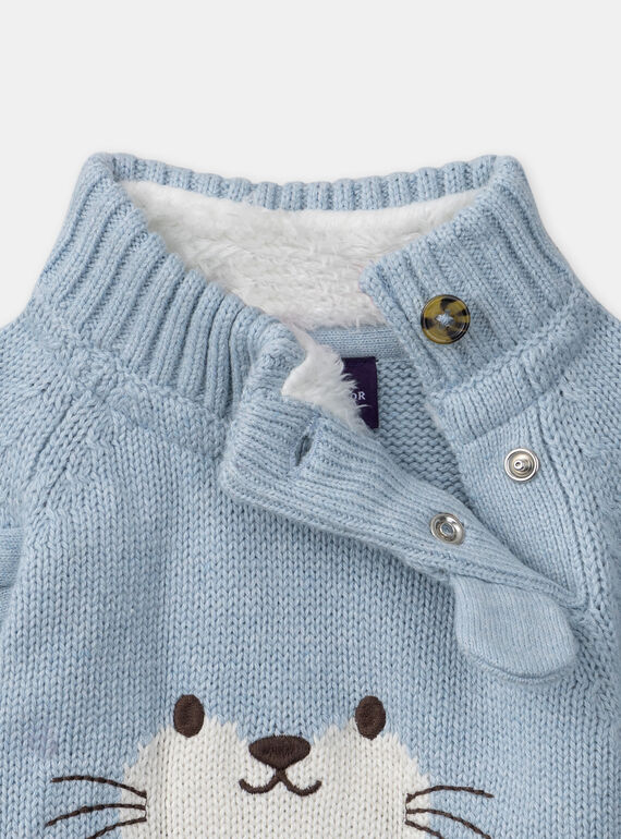 Blue sky PULLOVER LAUFFE / 24H1BGS1PUL020