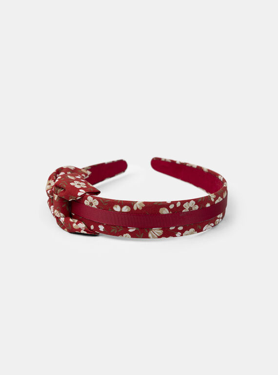 Dark burgundy HEADBAND NOPIRETTE / 25H4PF72TET503