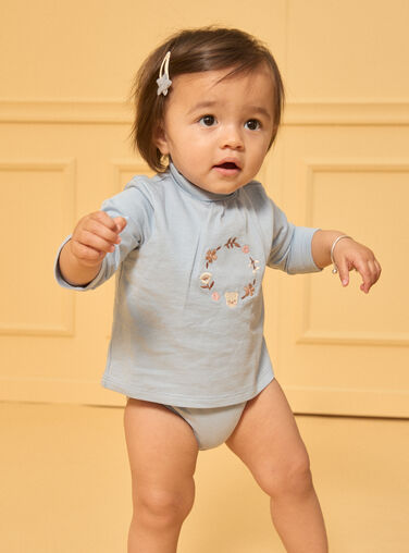 Greyish blue BODYSUIT LAROBERTA / 24H1BFS1BOD205