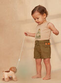 Green shorts with pockets KATIAGO / 24E1BGO1SHO633
