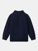 Navy KIDS CARDIGAN NLOCABAGE / 25H3PGW1GIL070
