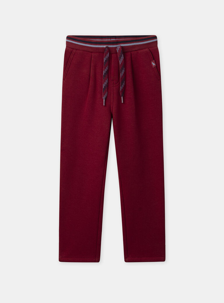 Dark red JOGGING PANTS NMEPEAGE / 25H3PGI1JGB504
