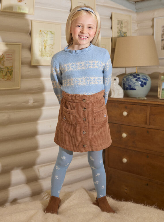 Greyish blue PULLOVER LARACLETTE / 24H2PFS1PUL205