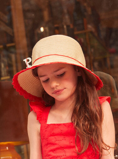 Straw hat KLAPAPETTE / 24E4PFN2CHAI817