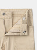 Beige PANTS MLAZIPAGE / 25E3PGK1PAN080