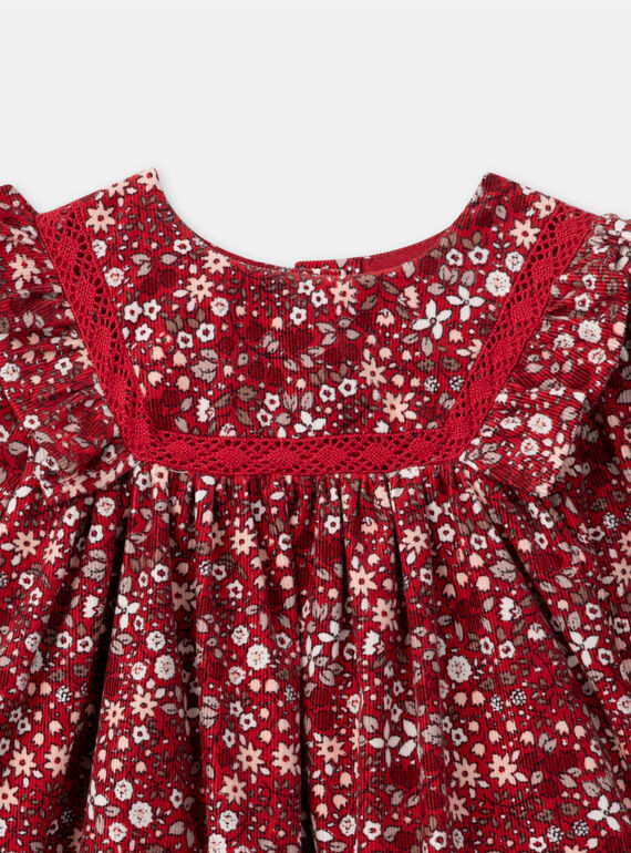 Red DRESS LAPATTY / 24H1BFR1ROBF505