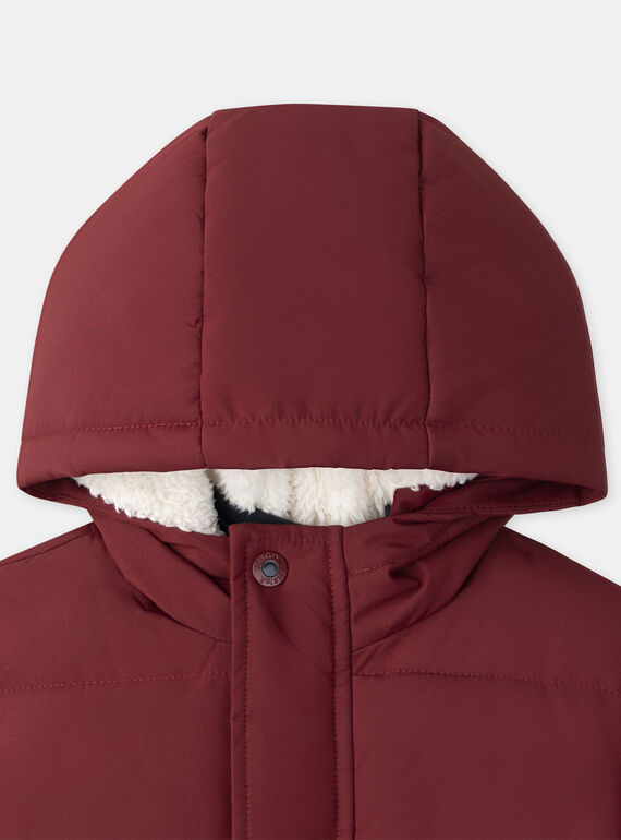 Red cherry DOWN JACKET NNILONAGE / 25H3PGG3D3E510