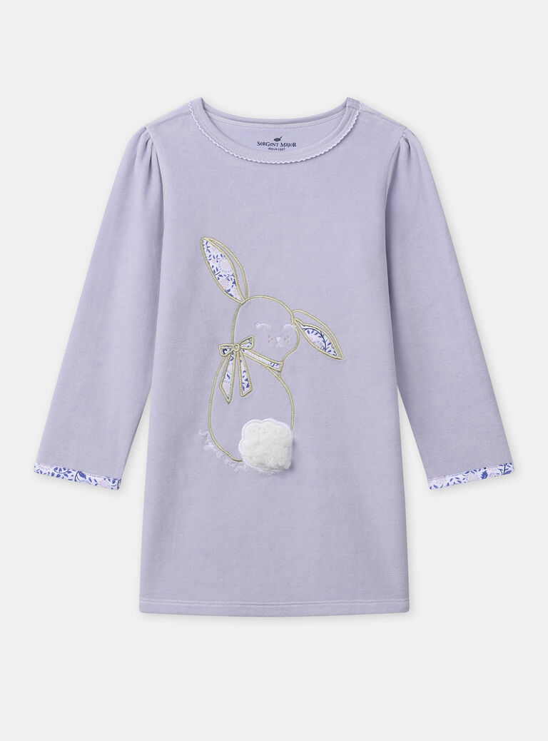 Greyish blue NIGHT DRESS NUIDINETTE / 25H5PFB2CHN205