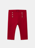 Red LEGGINGS (bottom) NAGWEN / 25H1BFM1LG050