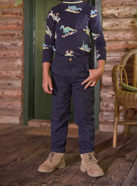 Navy PANTS LALICAGE / 24H3PGS1PAN070