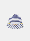 Beanie hat in striped terry towelling KORDE / 24E0AGM1CHA000