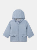 Greyish blue RAINCOAT NINICOLAS / 25H1BGE1IMP205
