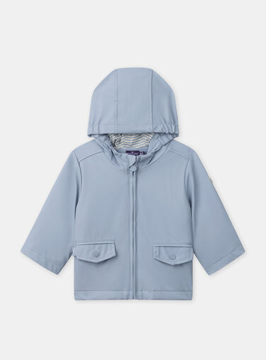 Greyish blue RAINCOAT NINICOLAS / 25H1BGE1IMP205