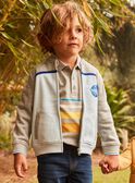 Grey and blueacquard Teddy FABELAGE / 23E3PG81GIL943
