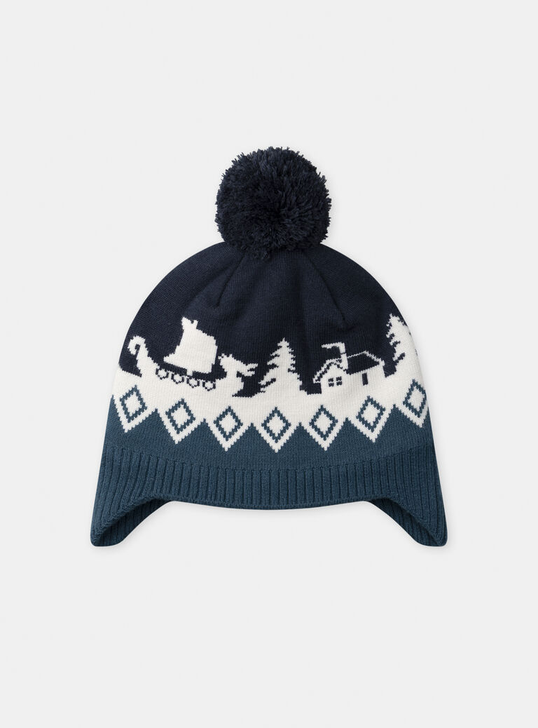 Navy BEANY NLUPOMAGE / 25H4PGX1BON705