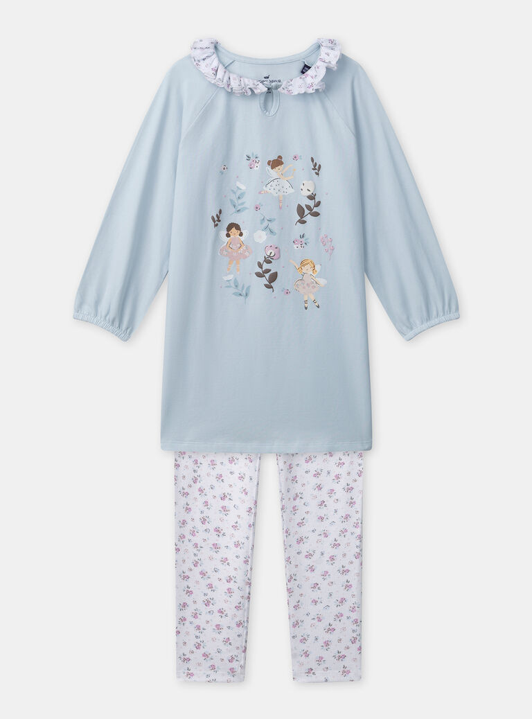 Blue sky NIGHT DRESS NUIZETTE / 25H5PFB1CHN020