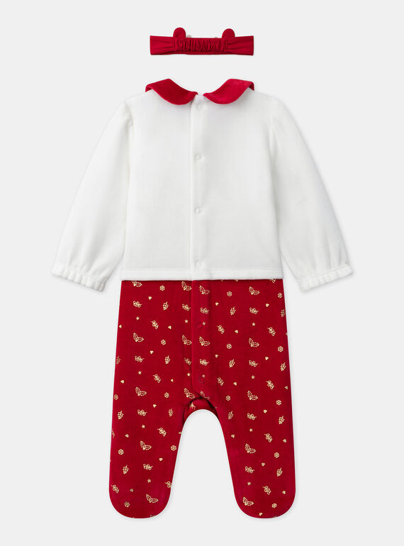 Off white BABYGROW LEDANIELA / 24H5BFF1GRE001