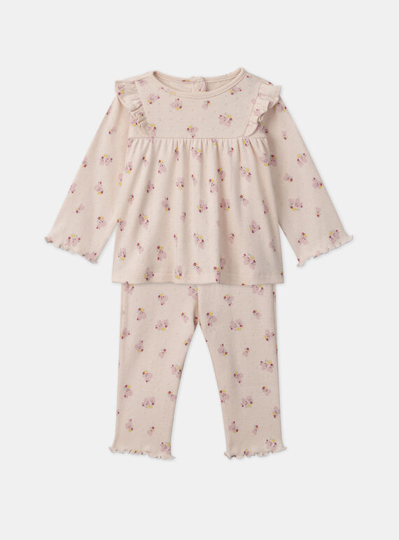 Peach PYJAMA MEANNA / 25E5BFF1PYJ413