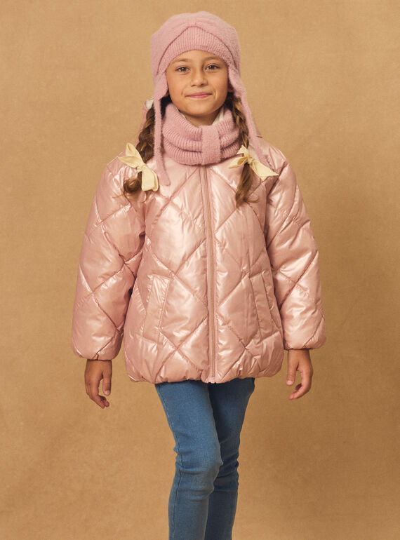 Old rose SNOOD NISABETTE / 25H4PFF2SNO303