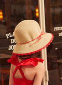 Straw hat KLAPAPETTE / 24E4PFN2CHAI817