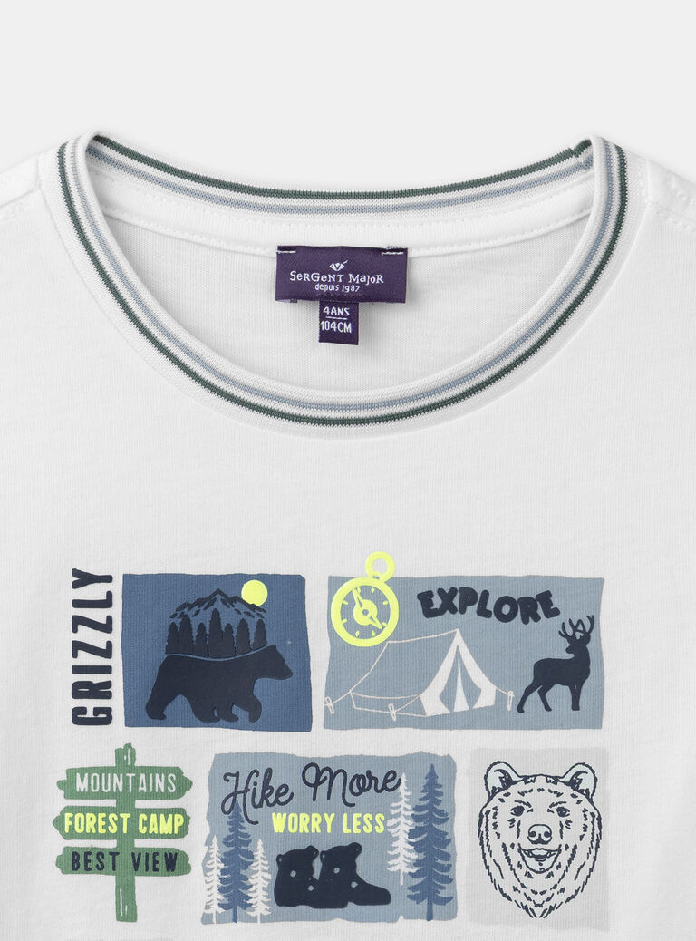 Off white TEE SHIRT LS NRAGRAGE / 25H3PGV1TML009