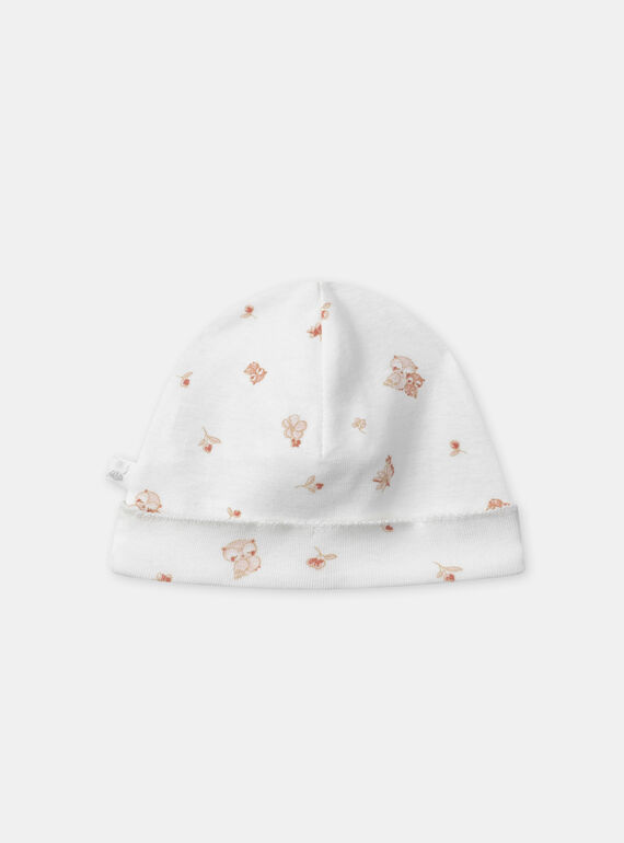 Light rose NEWBORN BEANY NOUR / 25H0AF21BNA318
