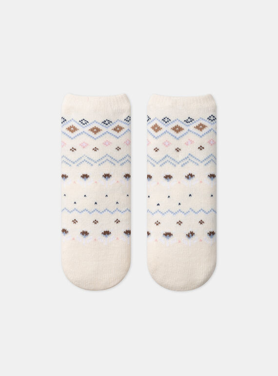 Off white ANTI-SKID SOCKS LARUETTE / 24H4PFS1SOAA002