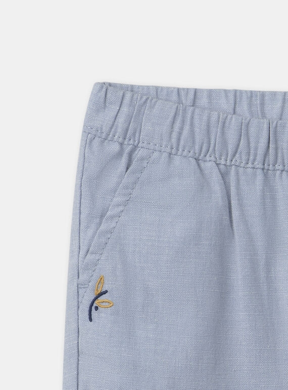 Water blue PANTS MAELIO / 25E1BGL1PAN213