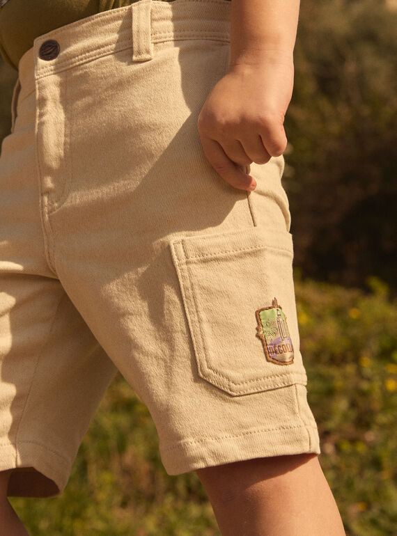 Beige BERMUDA MLEBOAGE / 25E3PGO1BER080