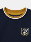 Navy SWEAT SHIRT NLOPATIAGE / 25H3PGW1SWE070
