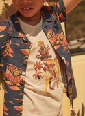 Short sleeve asphalt shirt FLICHAGE / 23E3PGP1CHMJ902