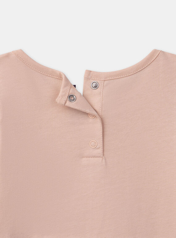 Pink TEE SHIRT LS NLEPILETTE / 25H2PFT2TMLD327