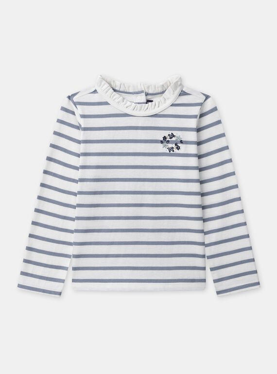 Off white TEE SHIRT LS NLOTILETTE / 25H2PFW1TML009