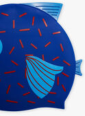 Blue and white fish ink pool cap FRYTETAGE / 23E4PGL1D4YC214