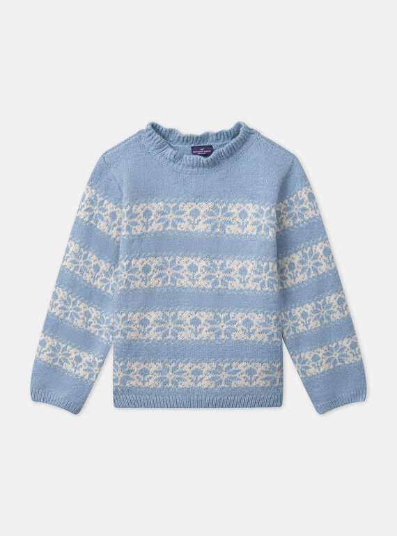 Greyish blue PULLOVER LARACLETTE / 24H2PFS1PUL205